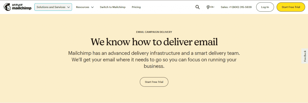mailchimp deliverability
