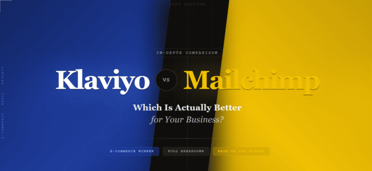 Klaviyo vs Mailchimp 2026